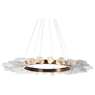 Hammerton Studio - Rock Crystal Radial Ring, 56-Inch - CHB0050-56-RB-CC-CA1-L1 - Canada Light Shop