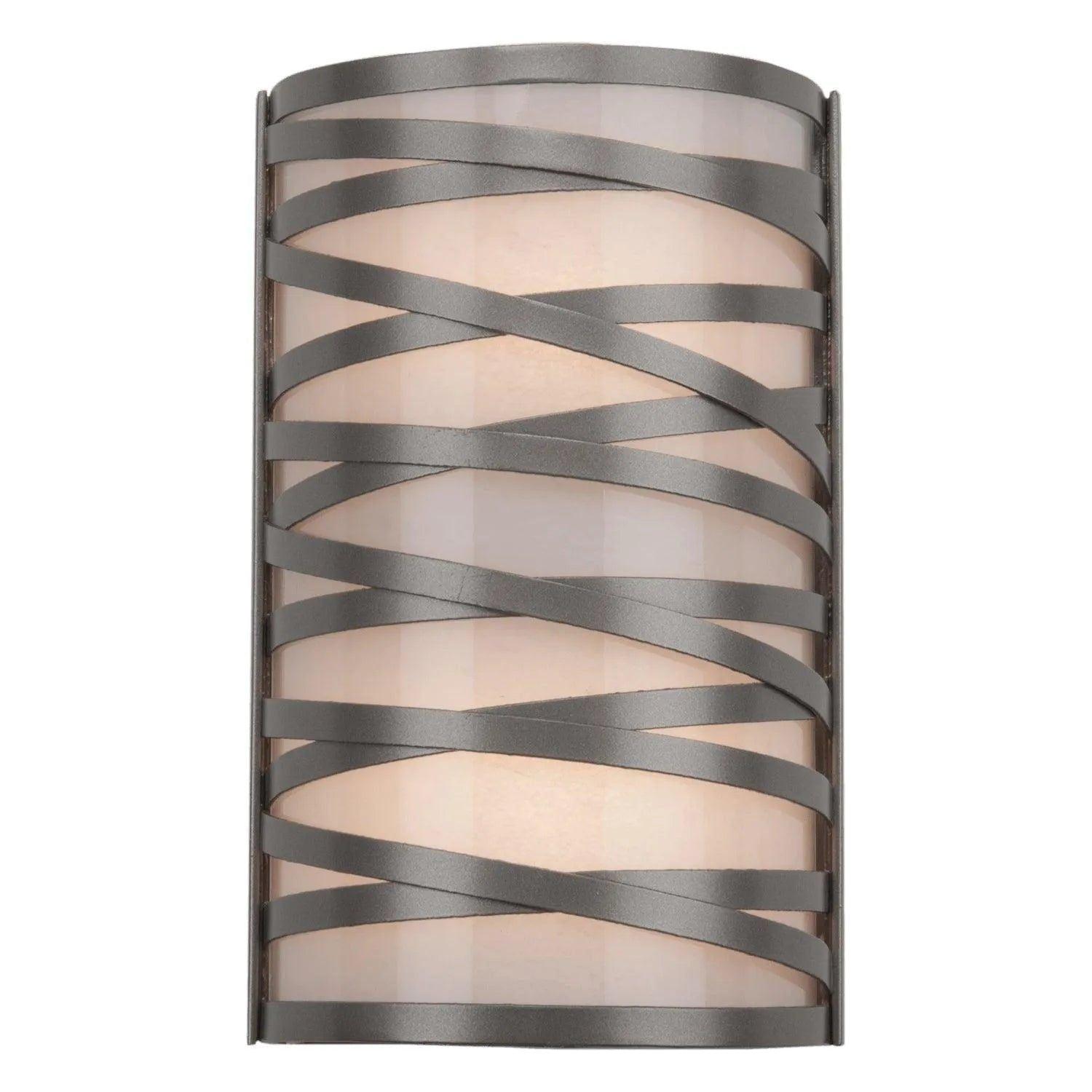 Hammerton Studio - Tempest Cover Sconce, -inch - CSB0013-12-BS-F-E1 - Canada Light Shop
