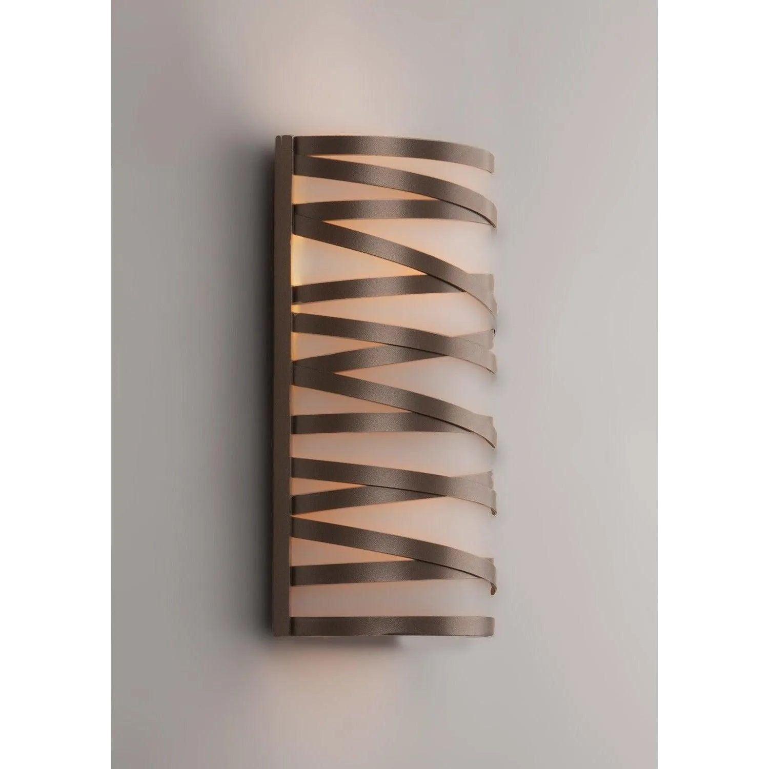 Hammerton Studio - Tempest Cover Sconce, -inch - CSB0013-12-FB-F-E1 - Canada Light Shop