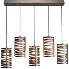 Hammerton Studio - Tempest Linear Multi-Port, 5-Light - PLB0013-05-FB-F-C01-E2 - Canada Light Shop