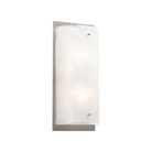 Hammerton Studio - Textured Glass Cover Sconce - CSB0044-13-BS-FG-E2 - Canada Light Shop