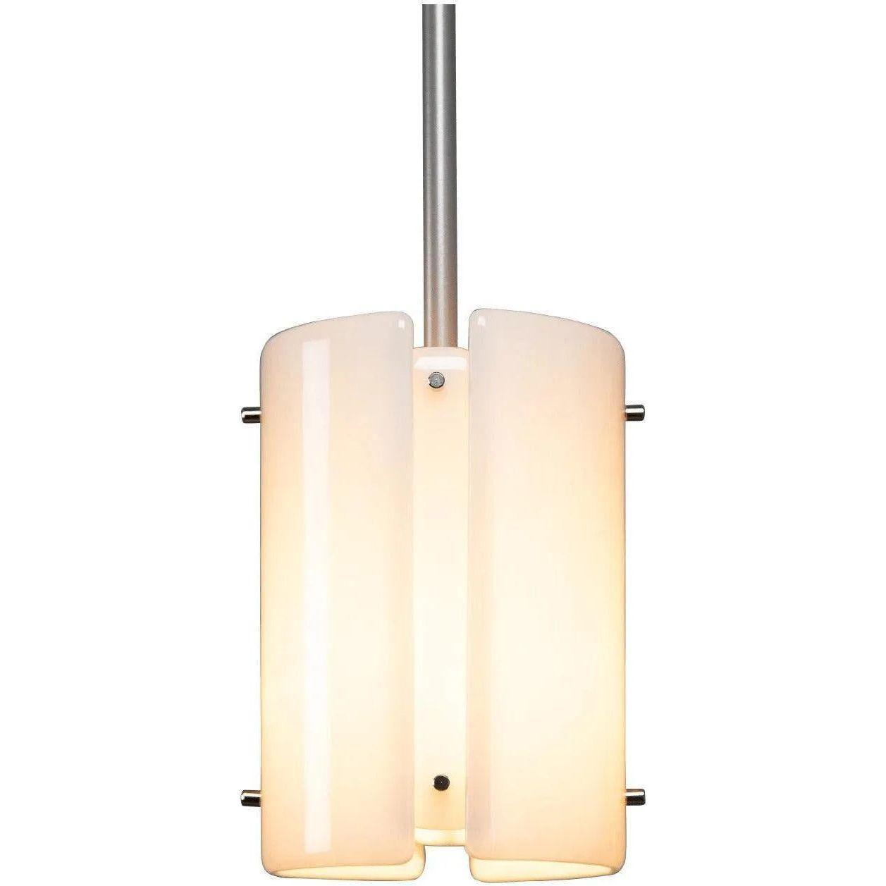 Hammerton Studio - Textured Glass Pendant, 8-Inch - LAB0044-08-BS-IW-001-E2 - Canada Light Shop