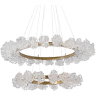 Hammerton Studio - Two Tier Blossom Ring Chandelier, 50-Inch - CHB0059-2B-HB-BC-CA1-L1 - Canada Light Shop