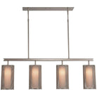 Hammerton Studio - Uptown Mesh Linear Suspension, 4-Light - PLB0019-43-BS-F-001-E2 - Canada Light Shop