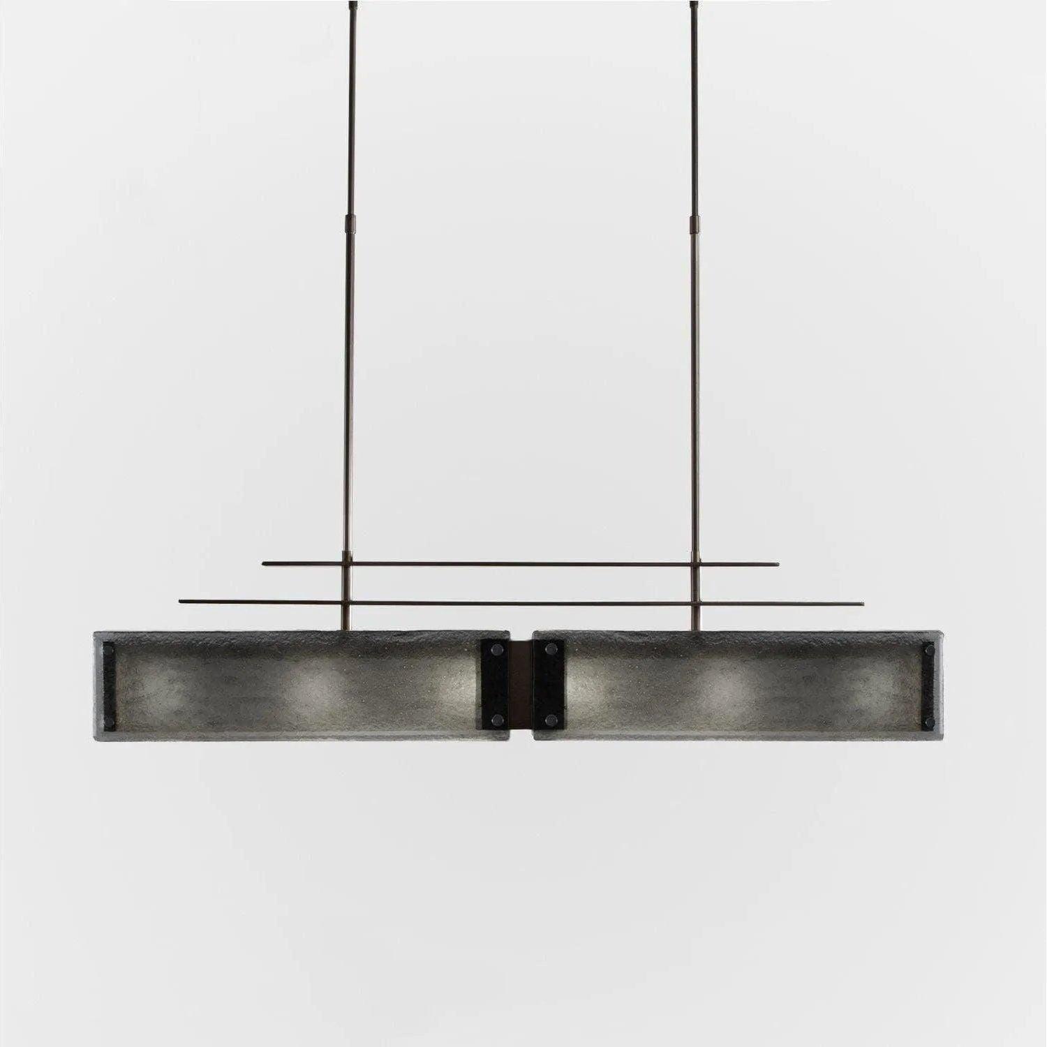 Hammerton Studio - Urban Loft Linear Suspension, 45-Inch - PLB0026-0B-RB-SG-001-E2 - Canada Light Shop