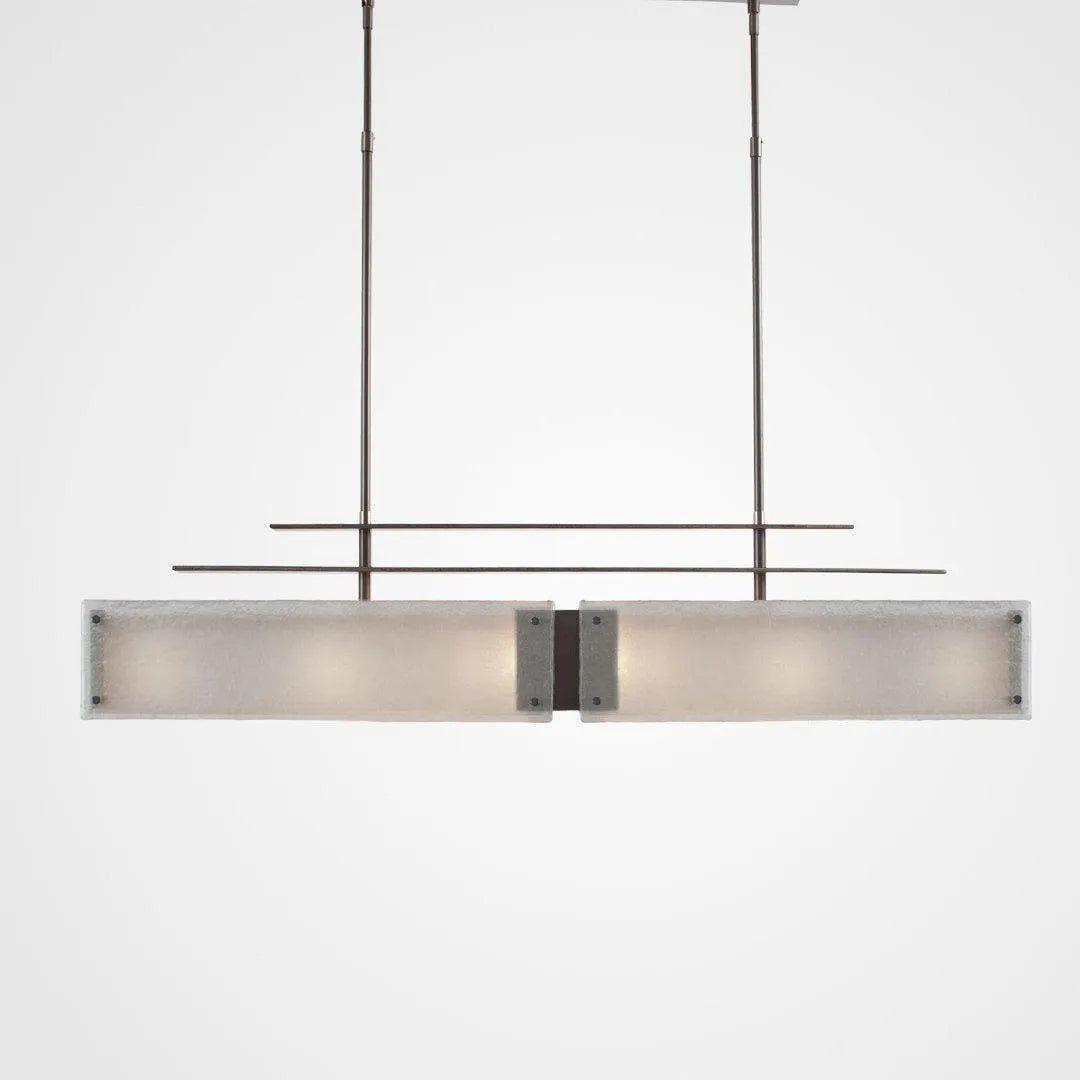 Hammerton Studio - Urban Loft Linear Suspension, 45-Inch - PLB0026-0B-SN-FG-001-E2 - Canada Light Shop