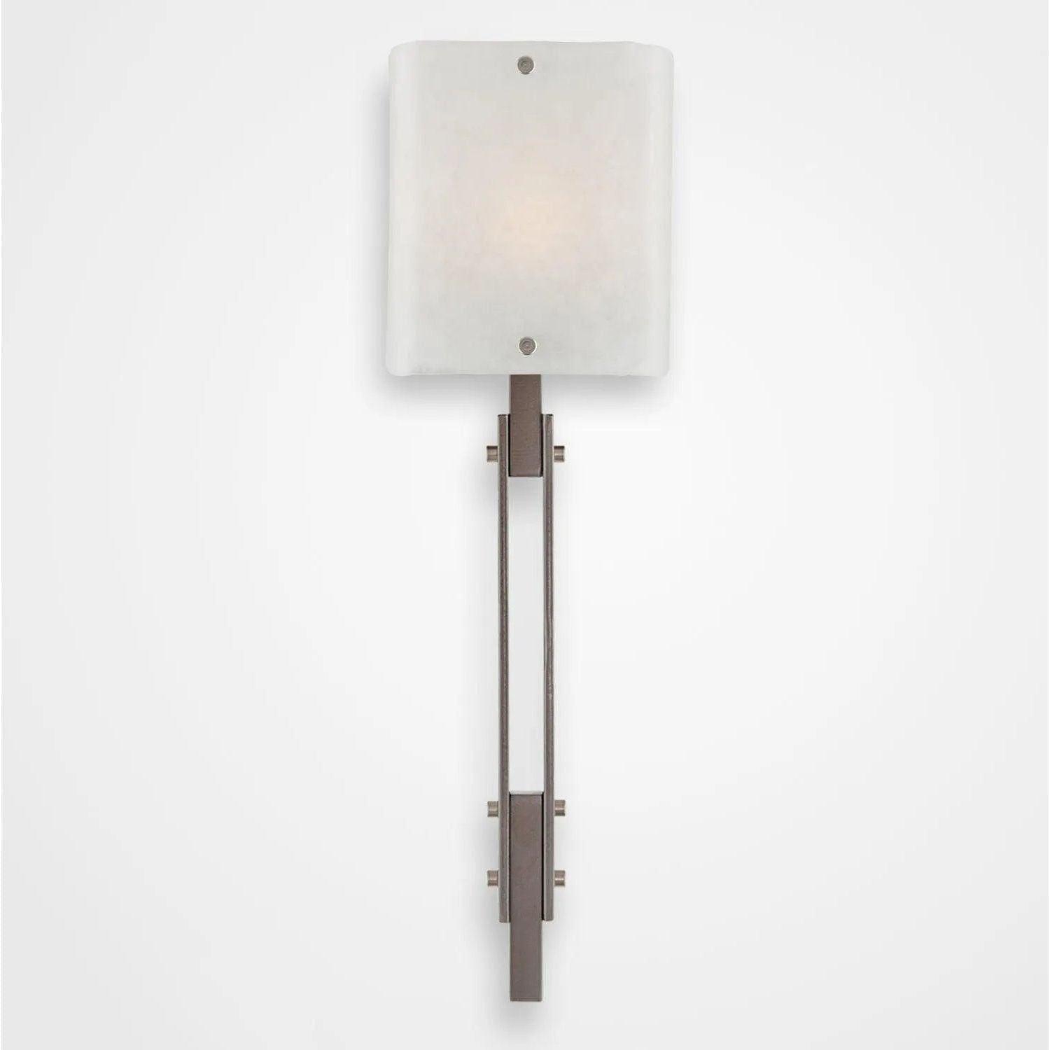 Hammerton Studio - Urban Loft Trestle Cover Sconce - CSB0026-0D-SN-FG-E2 - Canada Light Shop