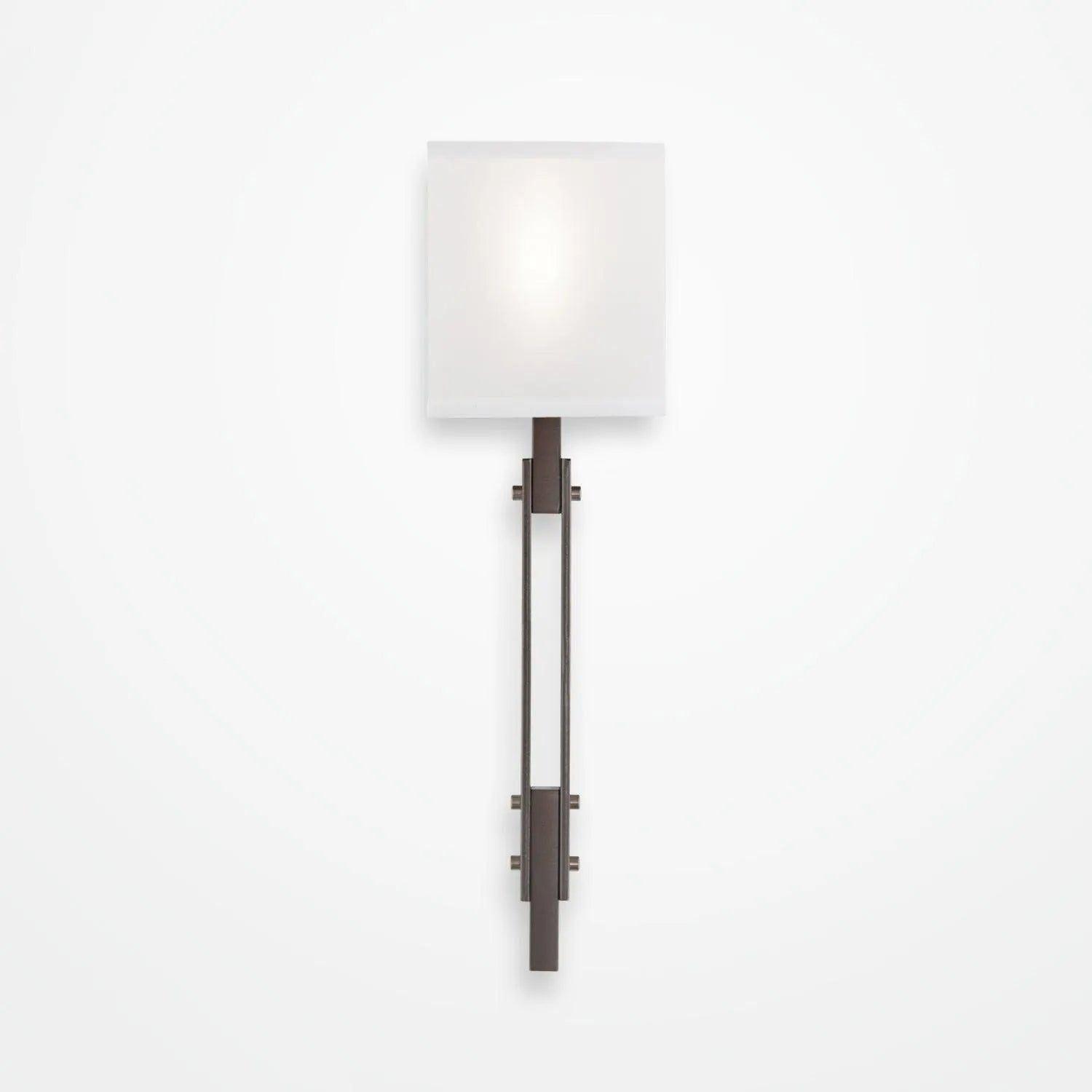 Hammerton Studio - Urban Loft Trestle Cover Sconce - CSB0026-0D-SN-SH-E2 - Canada Light Shop