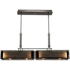 Hammerton Studio - Urban Loft Trestle LED Linear Suspension, 45-Inch - PLB0026-0A-GM-SG-001-L1 - Canada Light Shop