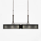 Hammerton Studio - Urban Loft Trestle LED Linear Suspension, 45-Inch - PLB0026-0A-RB-SG-001-L1 - Canada Light Shop