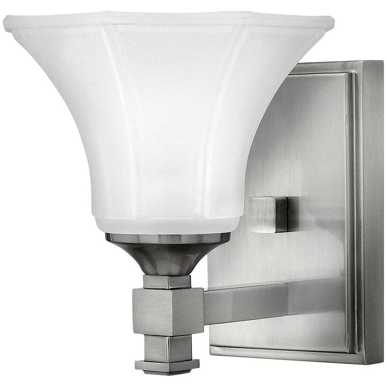 Hinkley Lighting - Abbie 8-Inch Single Vanity - 5850BN - Canada Light Shop