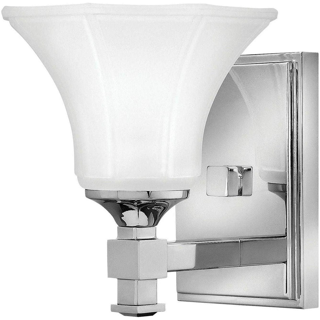 Hinkley Lighting - Abbie 8-Inch Single Vanity - 5850CM - Canada Light Shop