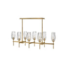 Hinkley Lighting - Ana LED Linear Chandelier - 38256HB - Canada Light Shop