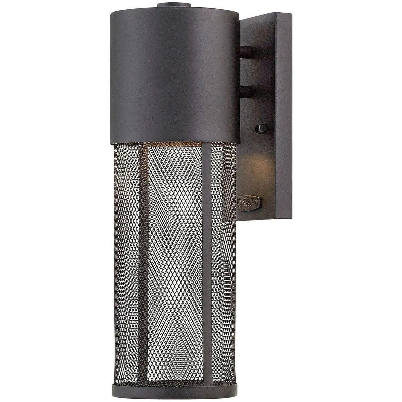 Hinkley Lighting - Aria 16-Inch Outdoor Wall Mount - 2300BK - Canada Light Shop