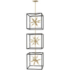 Hinkley Lighting - Aros 83-Inch Three Tier Pendant - 46318BLK - Canada Light Shop