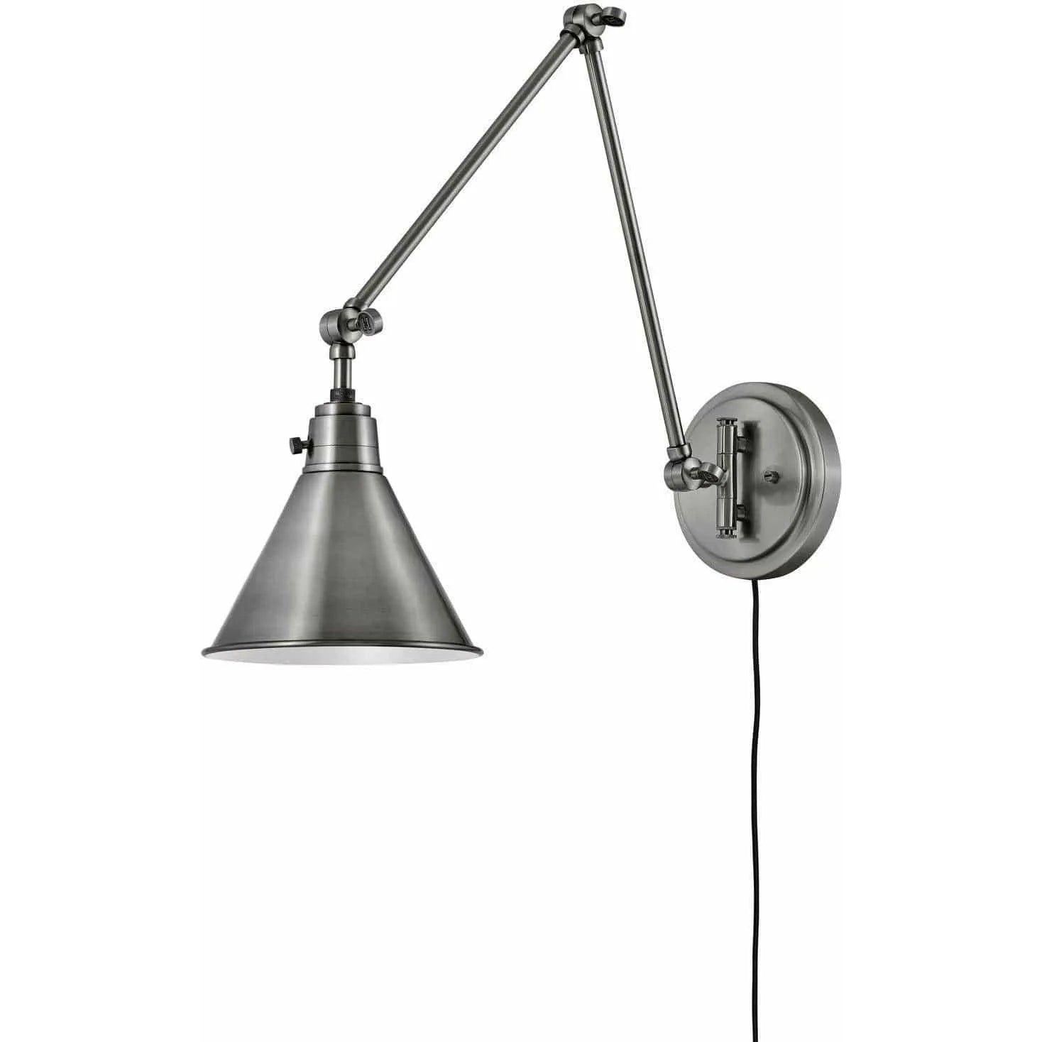 Hinkley Lighting - Arti 19-Inch Swing Arm Wall Light - 3692PL - Canada Light Shop
