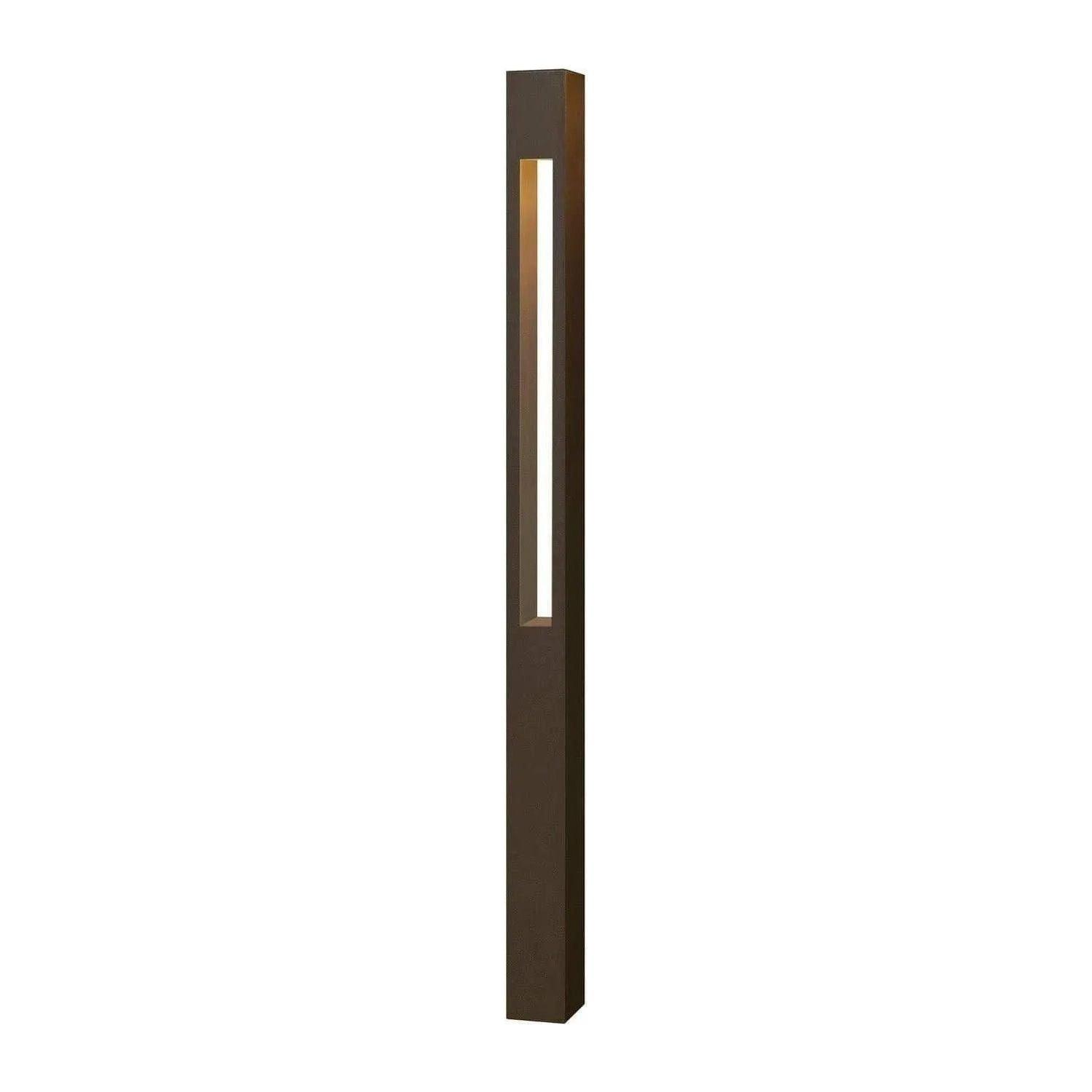 Hinkley Lighting - Atlantis Square Bollard - 15602BZ-LED - Canada Light Shop