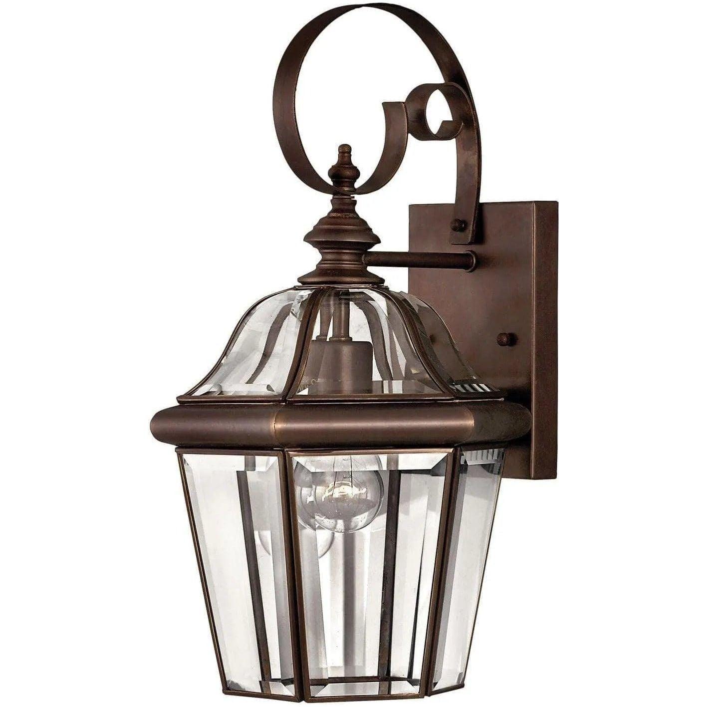 Hinkley Lighting - Augusta 16-Inch Outdoor Wall Mount - 2450CB - Canada Light Shop