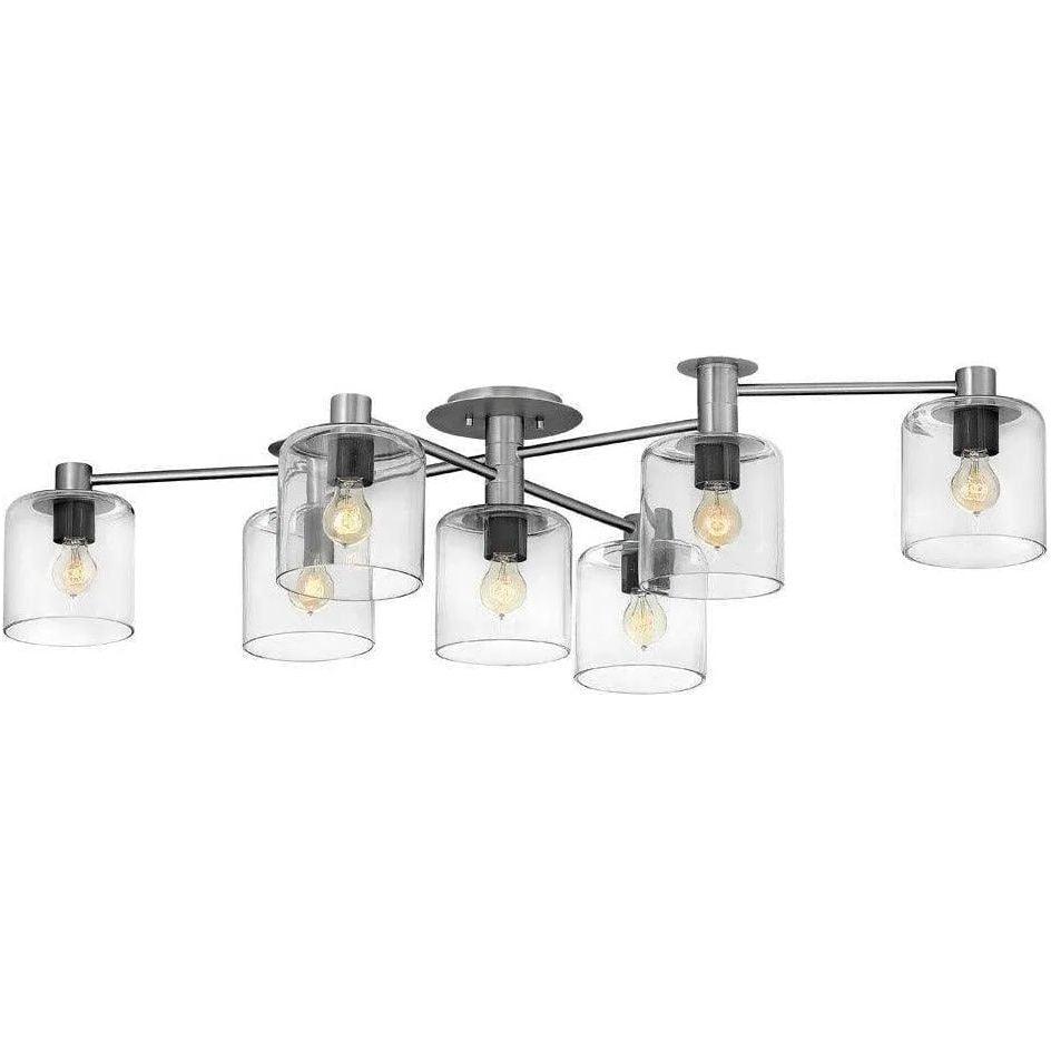 Hinkley Lighting - Axel 58-Inch Semi-Flush Mount - 4513BN - Canada Light Shop
