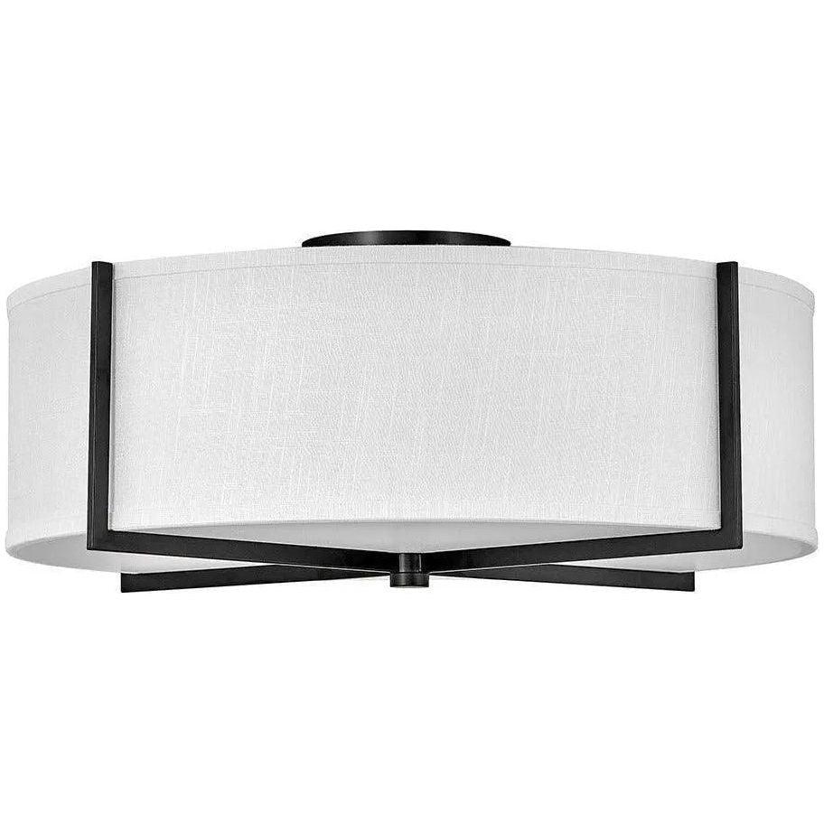 Hinkley Lighting - Axis 25-Inch Semi-Flush Mount - 41710BK - Canada Light Shop