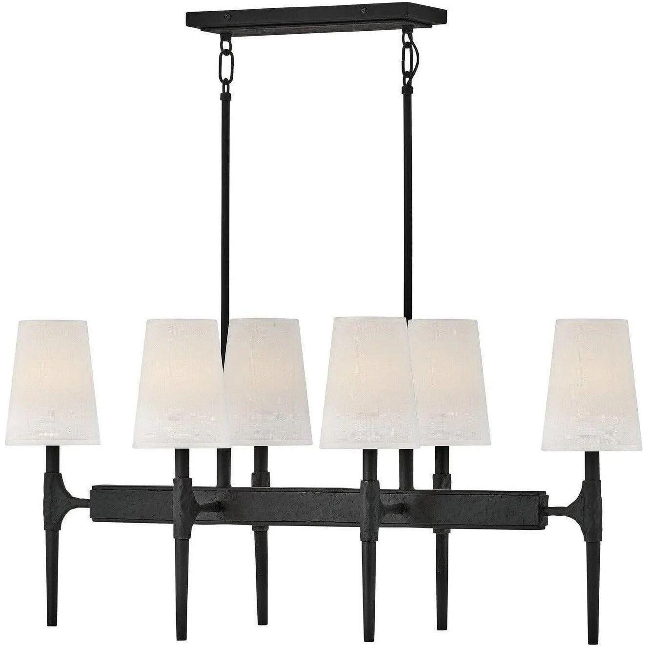 Hinkley Lighting - Beaumont 36-Inch Linear Suspension - 4468BK - Canada Light Shop