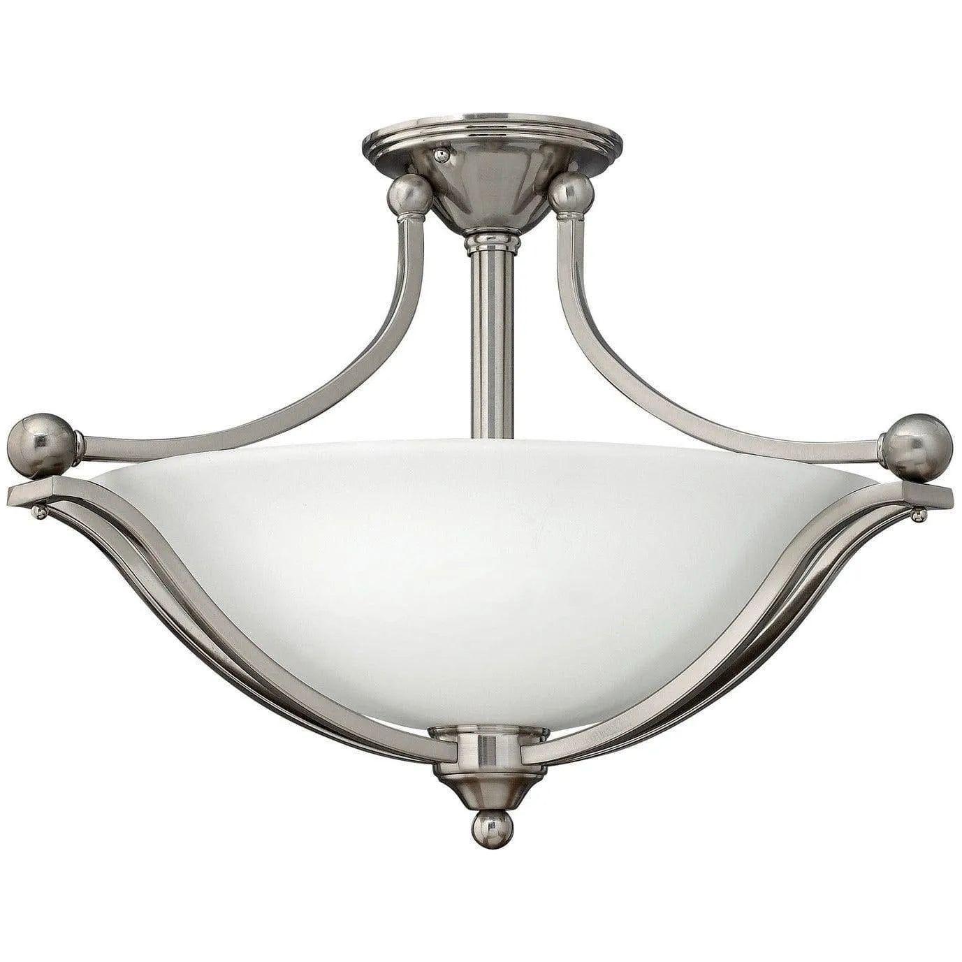 Hinkley Lighting - Bolla 23-Inch Semi-Flush Mount - 4669BN - Canada Light Shop