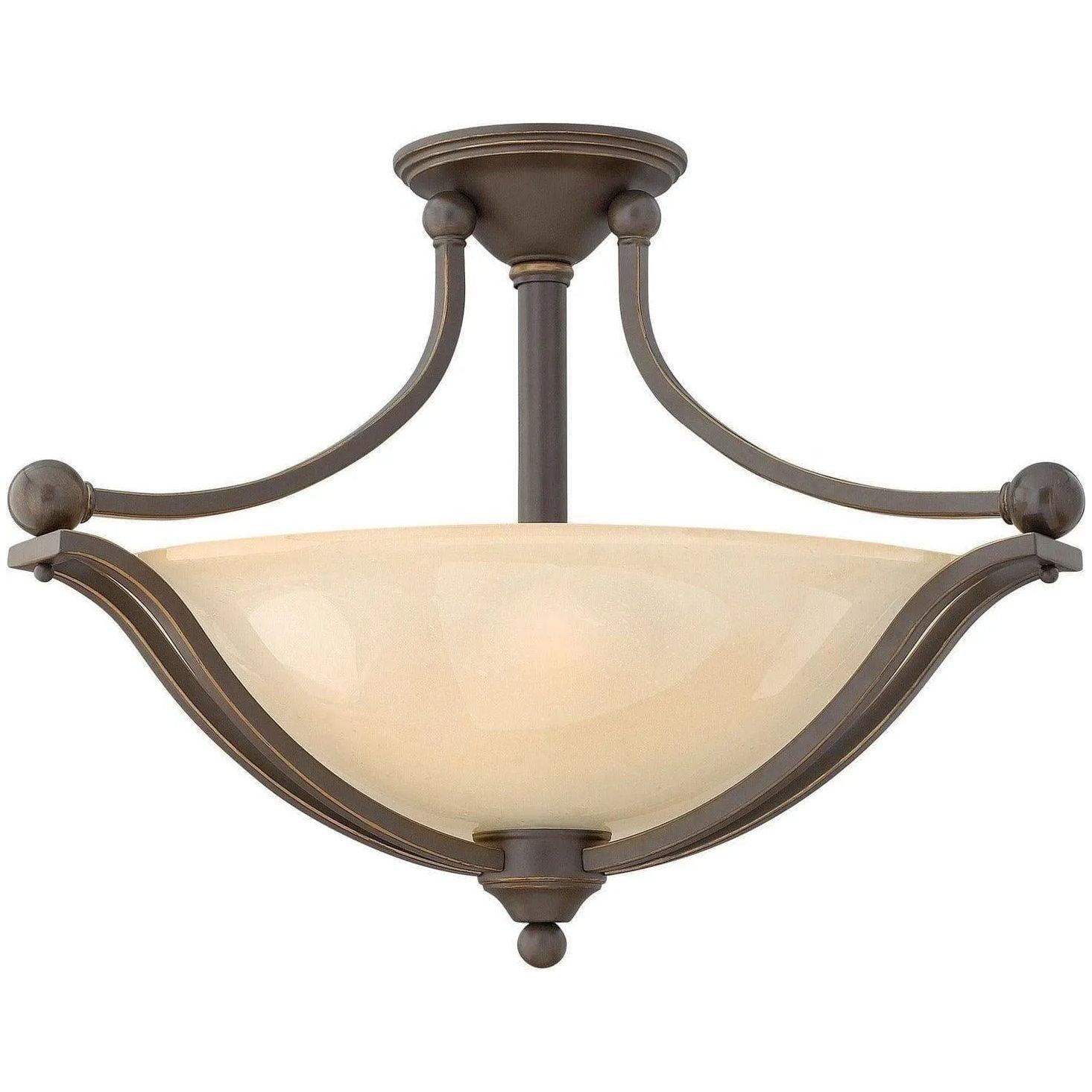 Hinkley Lighting - Bolla 23-Inch Semi-Flush Mount - 4669OB - Canada Light Shop
