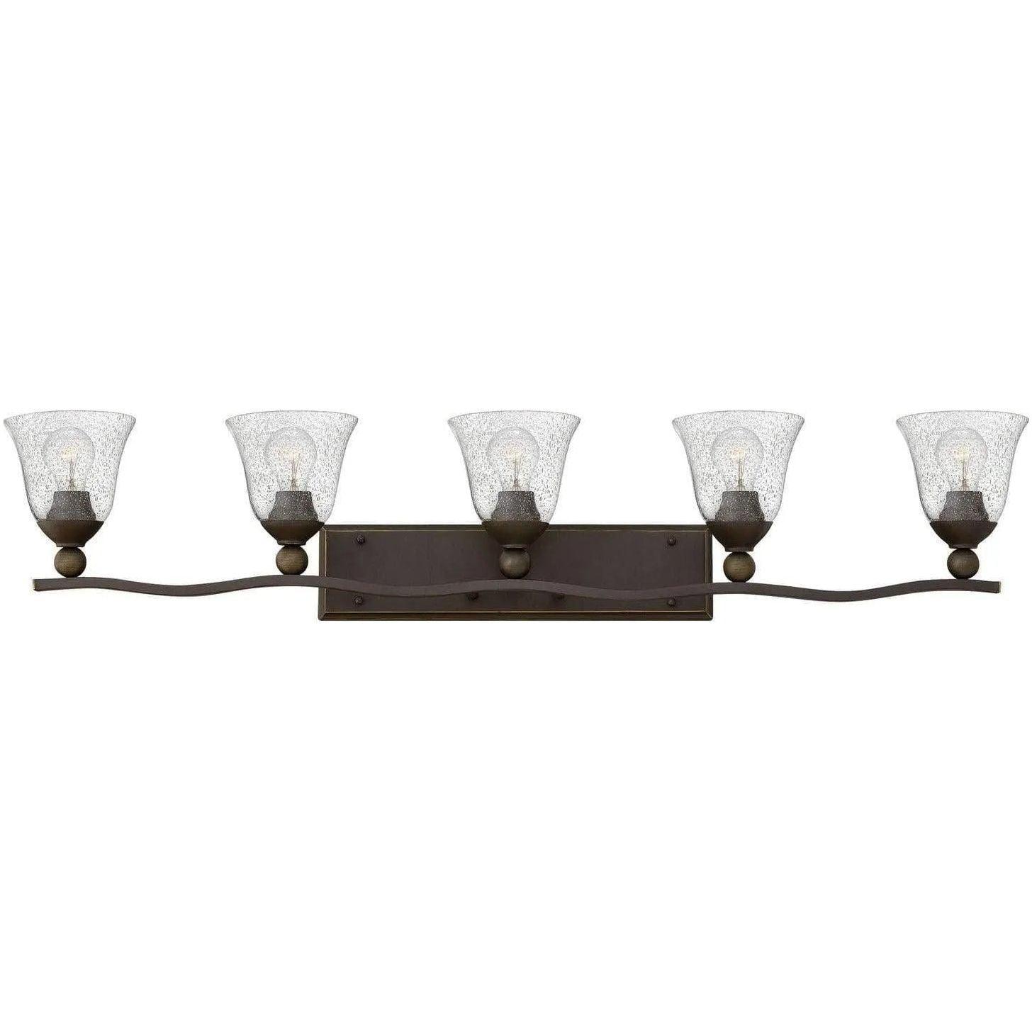 Hinkley Lighting - Bolla 45-Inch Five Light Bath - 5895OB-CL - Canada Light Shop