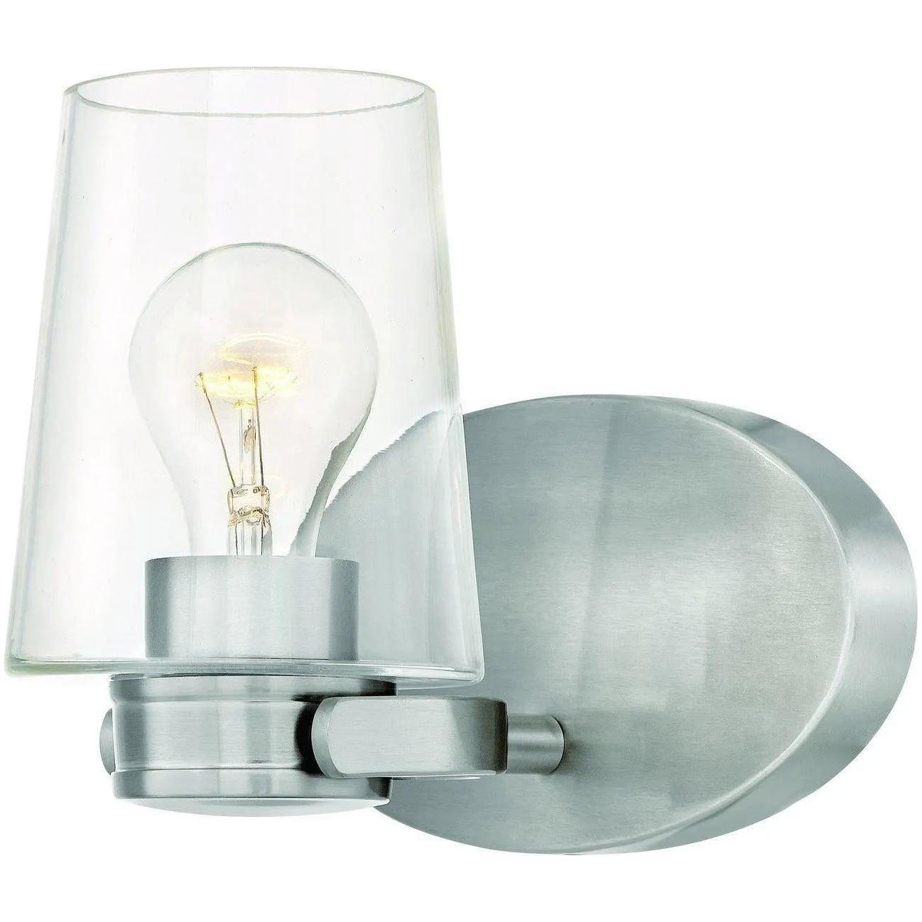 Hinkley Lighting - Branson 8-Inch Single Vanity - 5400BN - Canada Light Shop