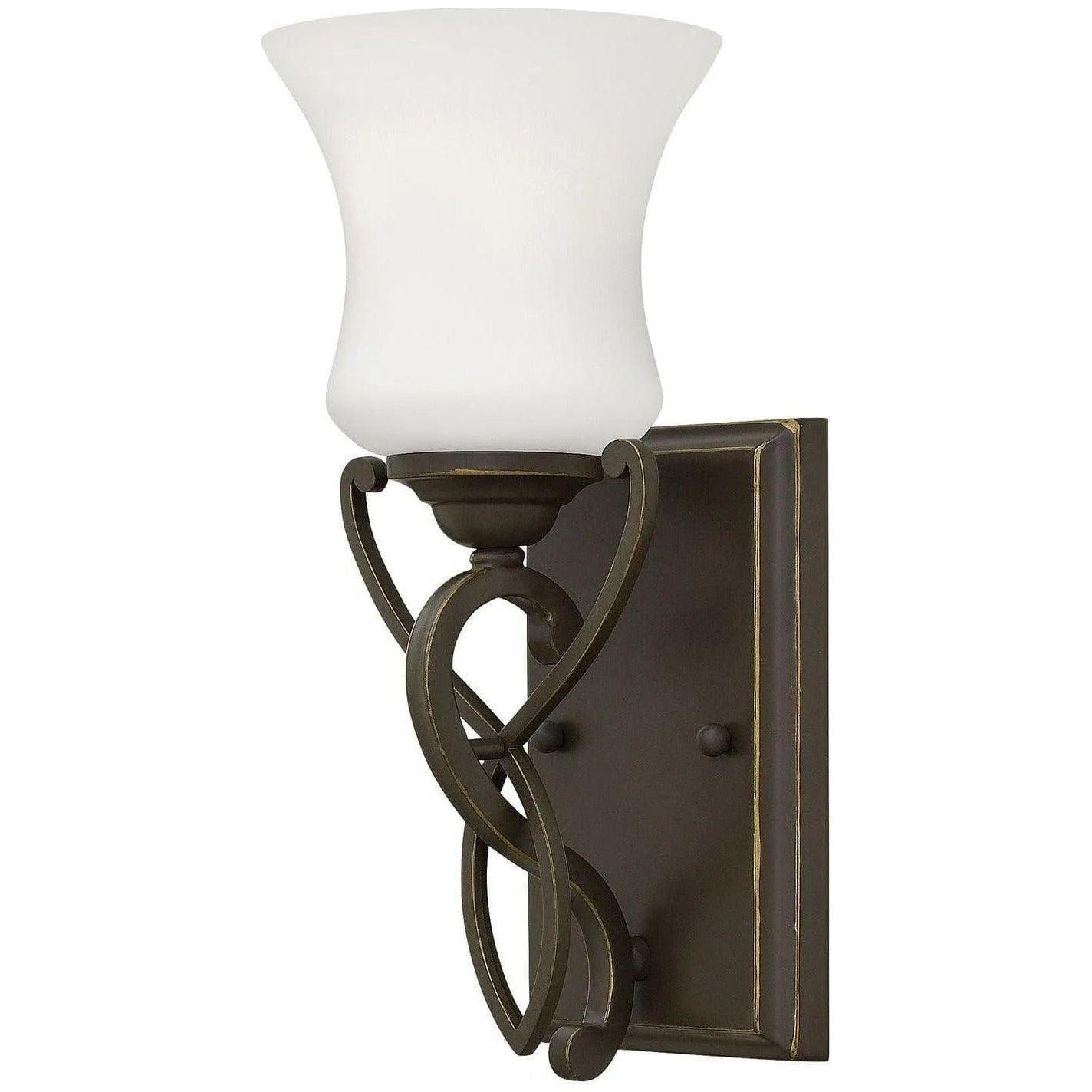 Hinkley Lighting - Brooke 12-Inch Single Vanity - 5000OB - Canada Light Shop