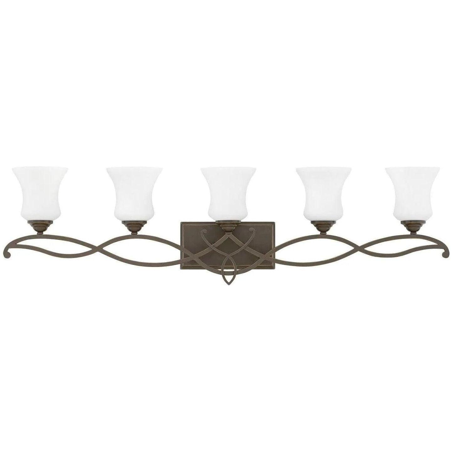 Hinkley Lighting - Brooke 41-Inch Five Light Bath - 5005OB - Canada Light Shop