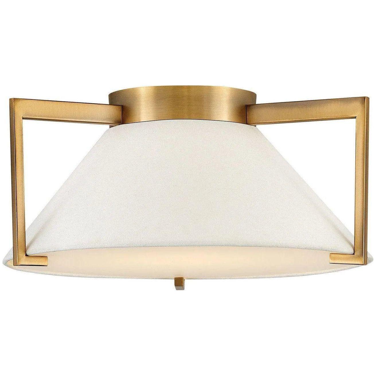 Hinkley Lighting - Calla 15-Inch Flush Mount - 3721BR - Canada Light Shop