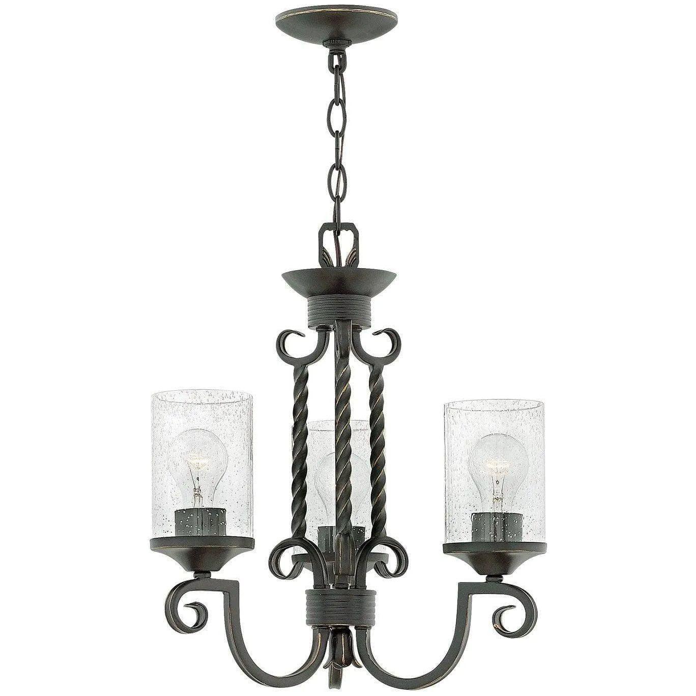 Hinkley Lighting - Casa 16-Inch Chandelier - 4013OL-CL - Canada Light Shop