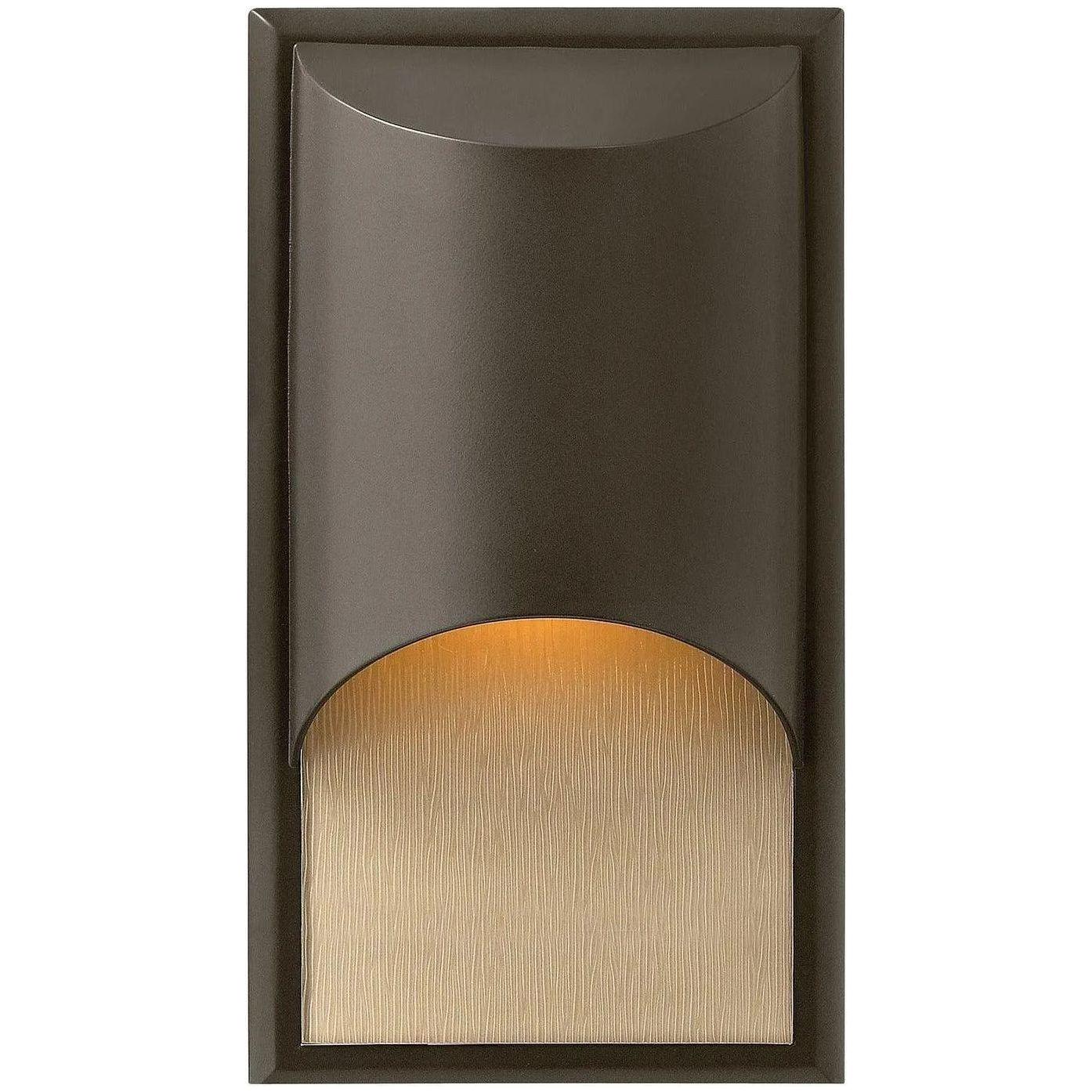 Hinkley Lighting - Cascade 15-Inch Outdoor Wall Mount - 1830BZ-LED - Canada Light Shop