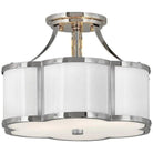 Hinkley Lighting - Chance 14-Inch Semi-Flush Mount - 4443PN - Canada Light Shop