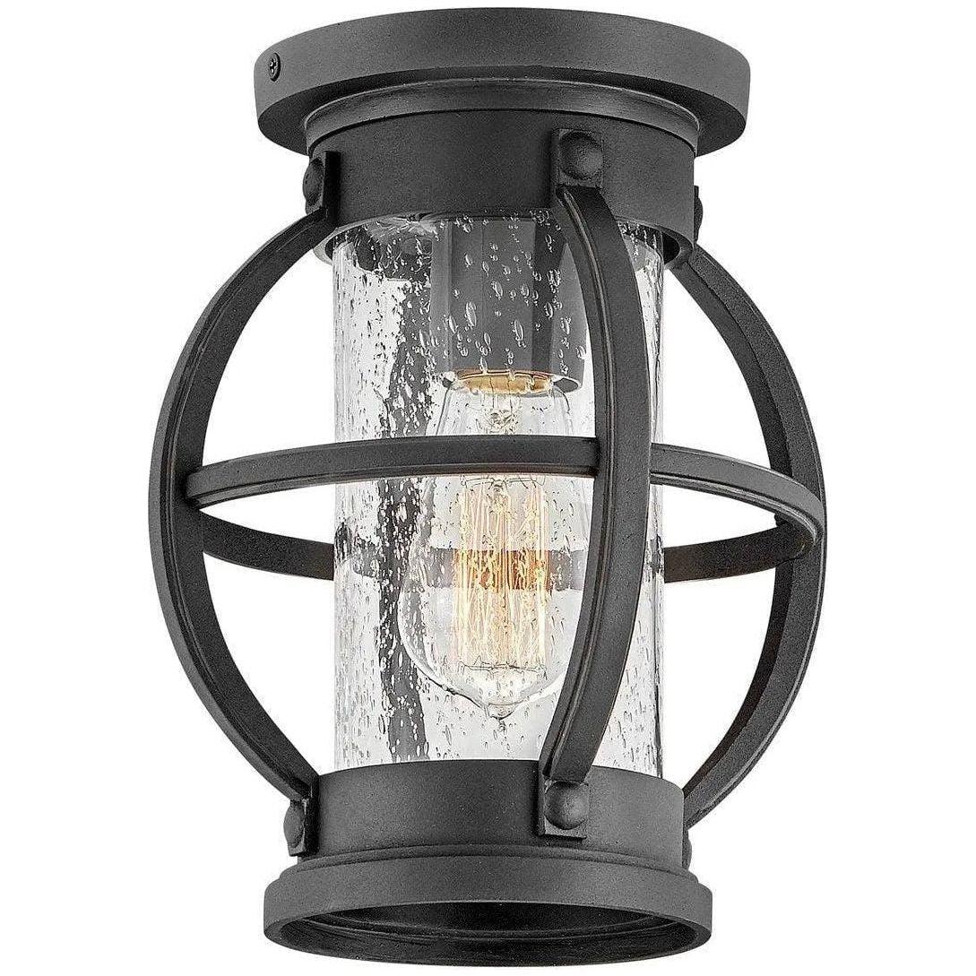 Hinkley Lighting - Chatham 8-Inch Outdoor Flush Mount - 21003MB - Canada Light Shop