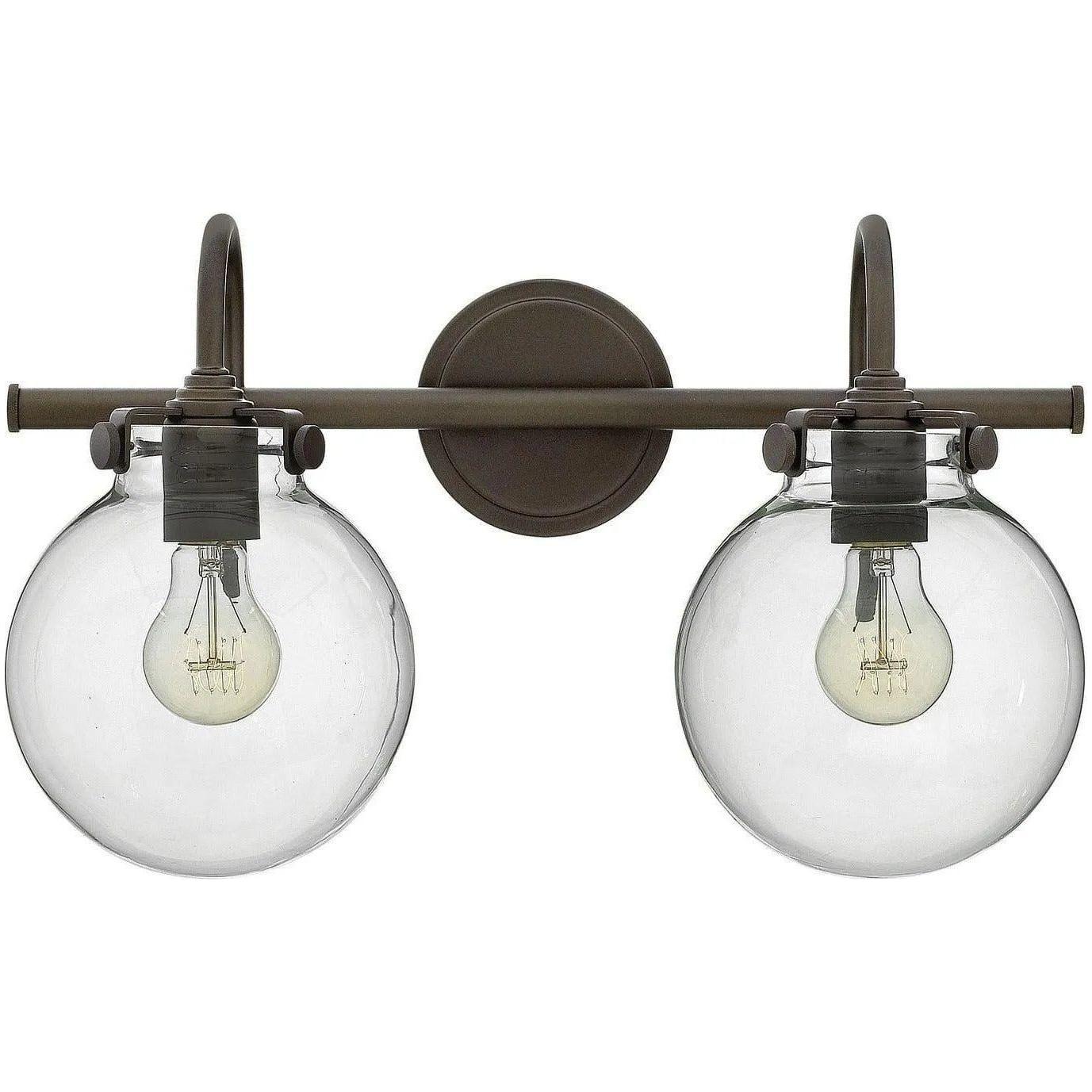 Hinkley Lighting - Congress 19-Inch Two Light Bath - 50024OZ - Canada Light Shop