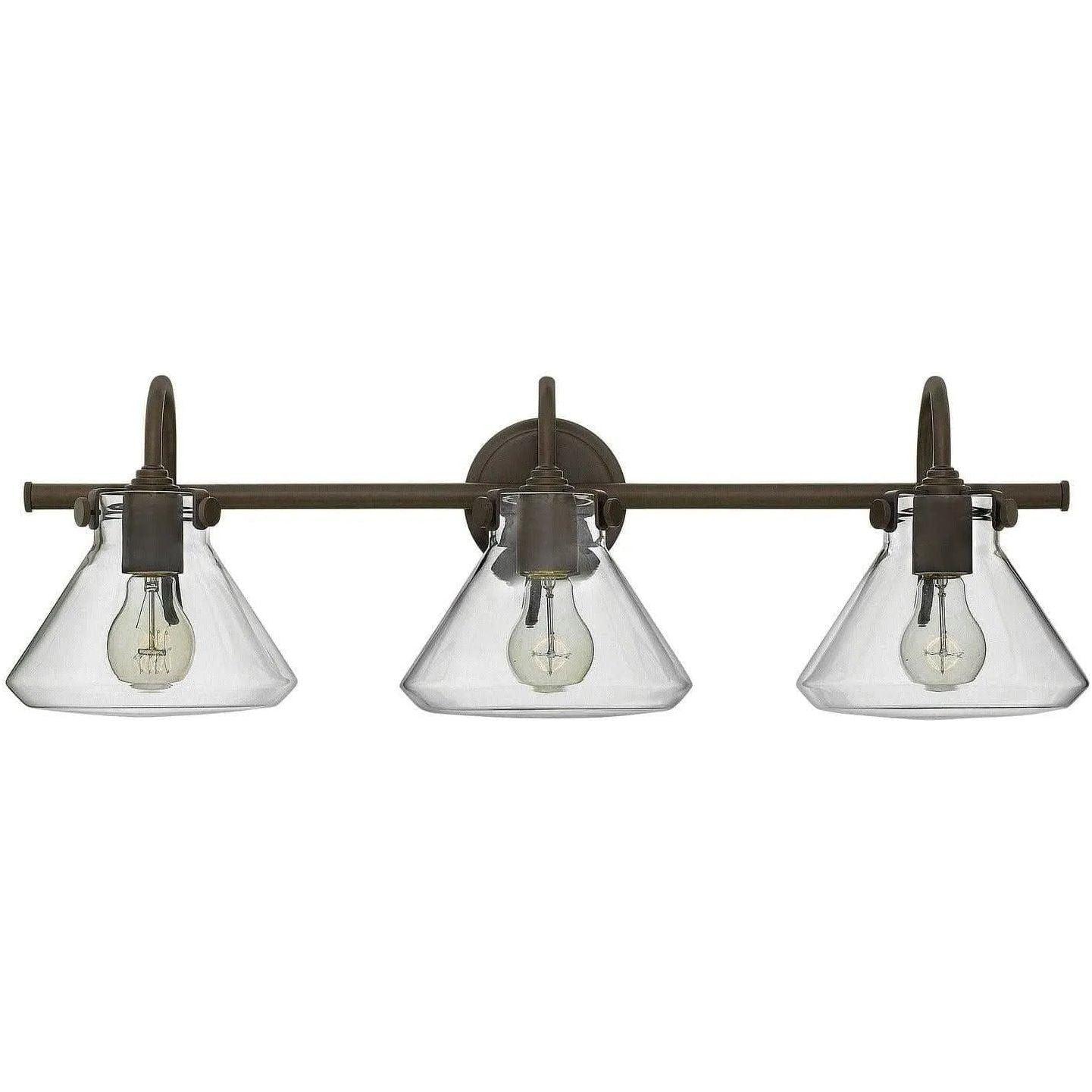Hinkley Lighting - Congress 29-Inch Three Light Bath - 50036OZ - Canada Light Shop