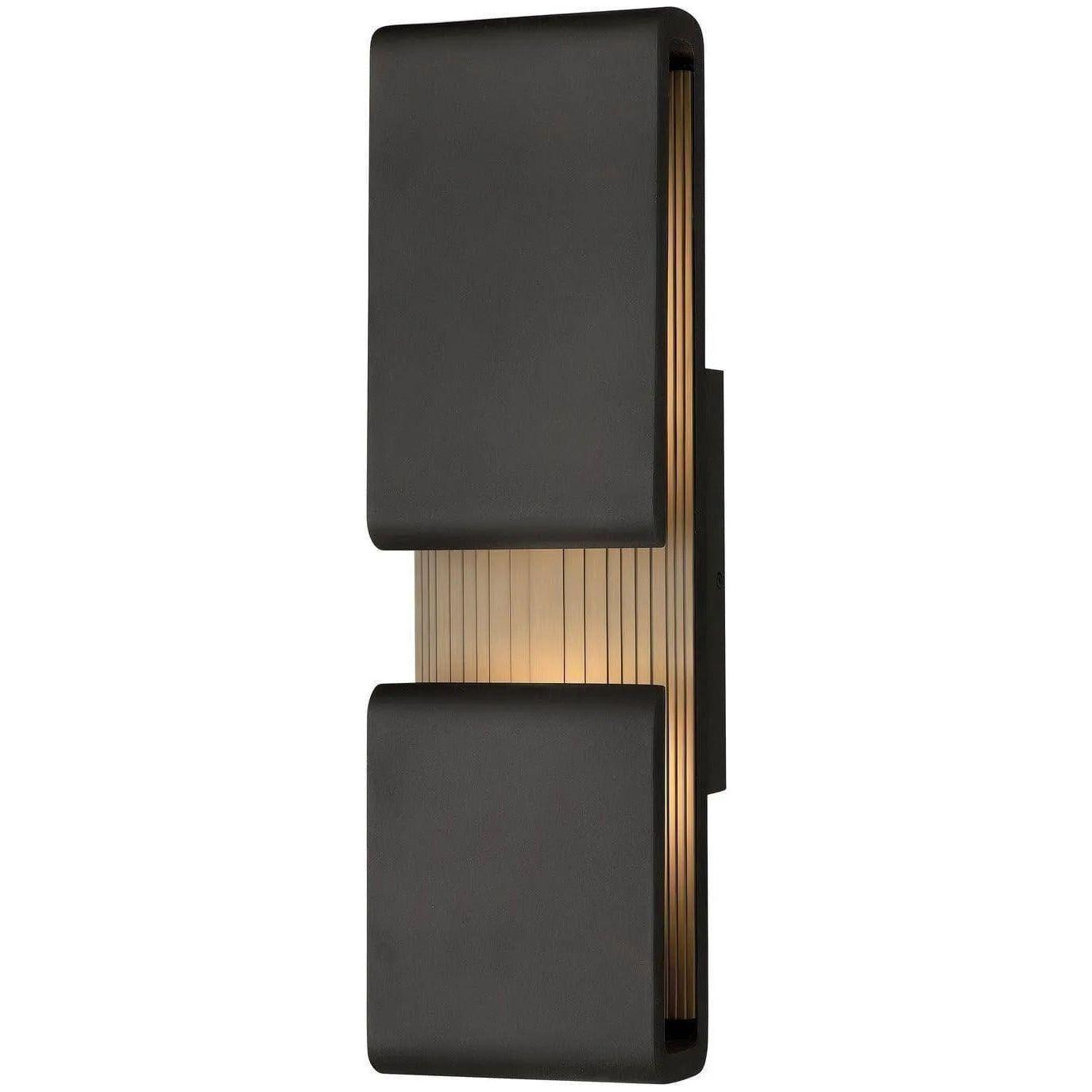 Hinkley Lighting - Contour 22-Inch Outdoor Wall Mount - 2815BK - Canada Light Shop