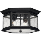 Hinkley Lighting - Edgewater 13-Inch Outdoor Flush Mount - 1683BK - Canada Light Shop