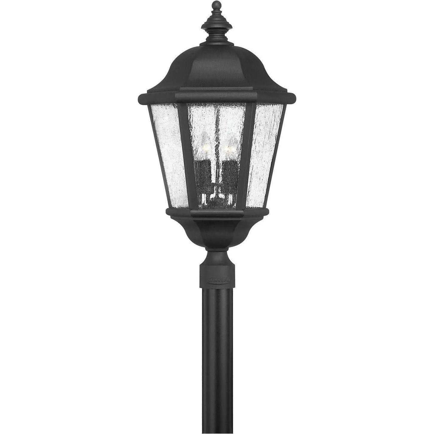 Hinkley Lighting - Edgewater 28-Inch Outdoor Post Mount - 1677BK - Canada Light Shop