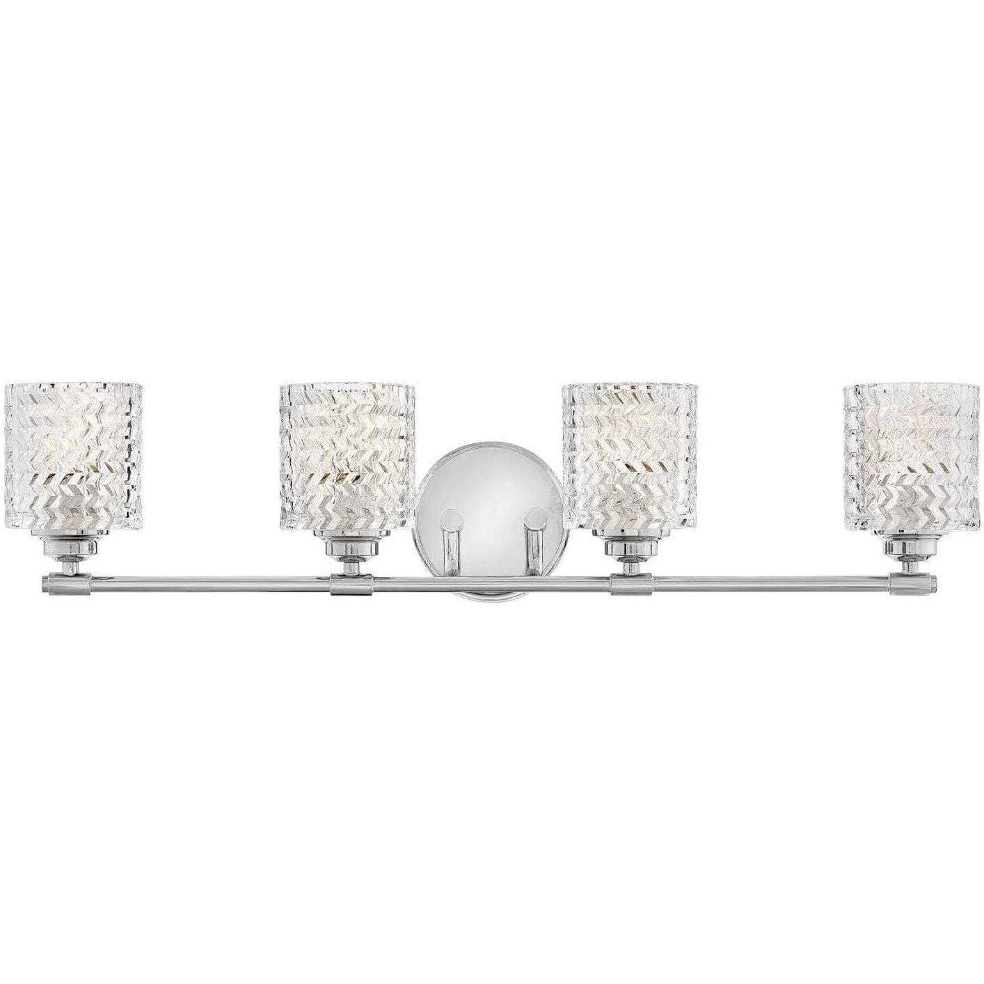Hinkley Lighting - Elle 32-Inch Four Light Bath - 5044CM - Canada Light Shop