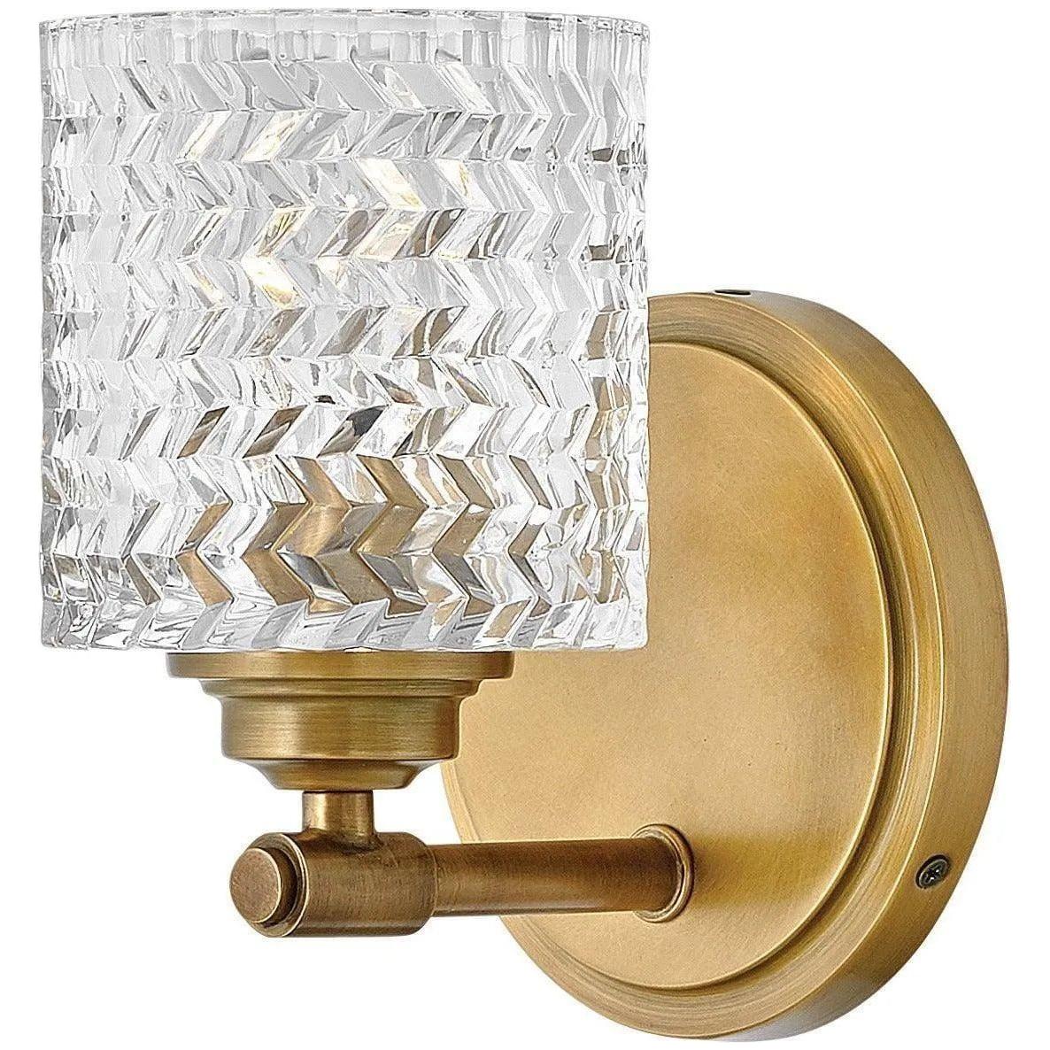 Hinkley Lighting - Elle 8-Inch Single Vanity - 5040HB - Canada Light Shop