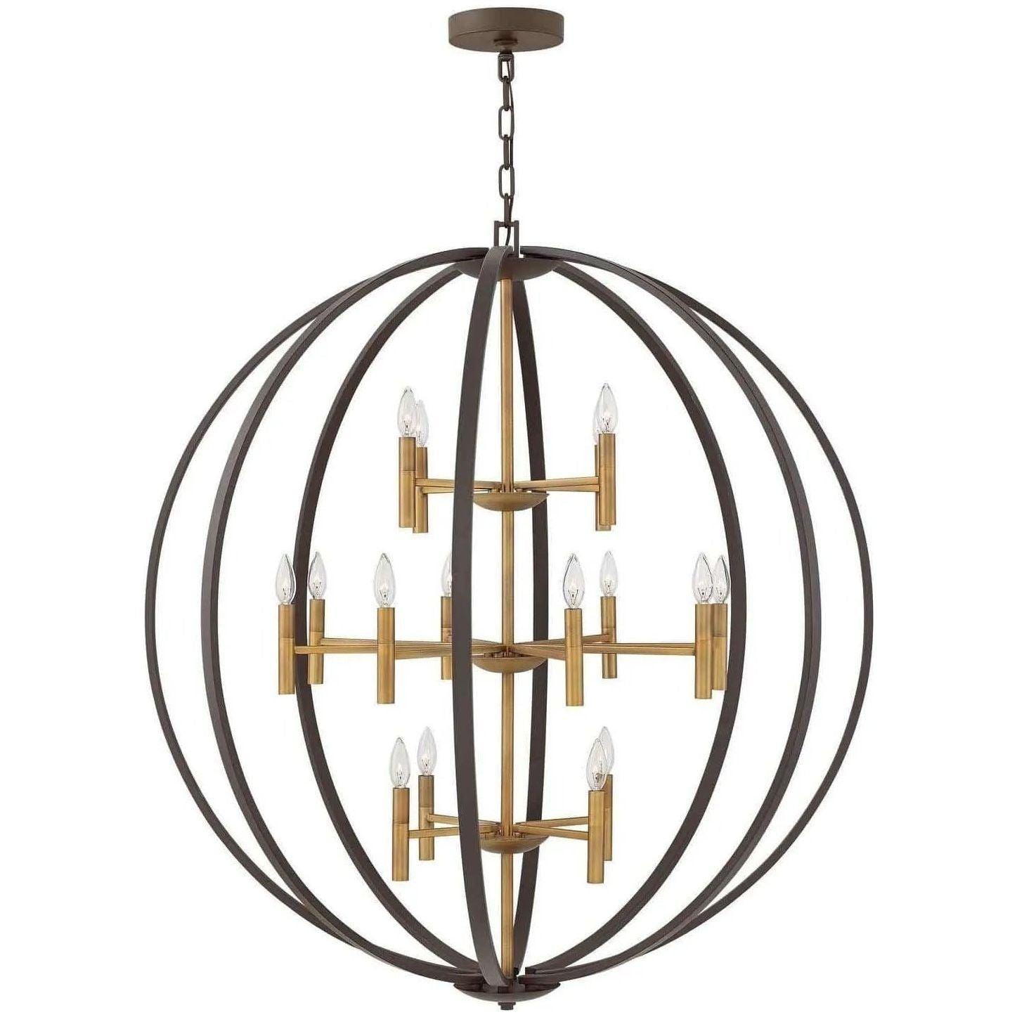 Hinkley Lighting - Euclid 44-Inch Chandelier - 3464SB - Canada Light Shop