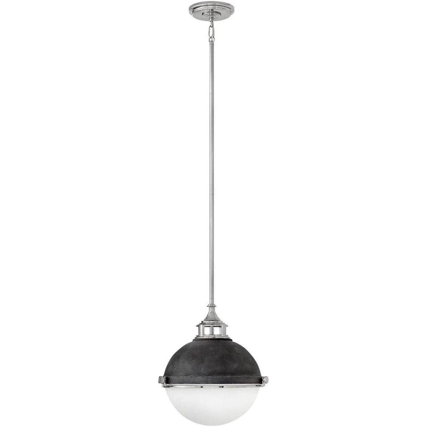 Hinkley Lighting - Fletcher 13-Inch Pendant - 4834DZ-PN - Canada Light Shop