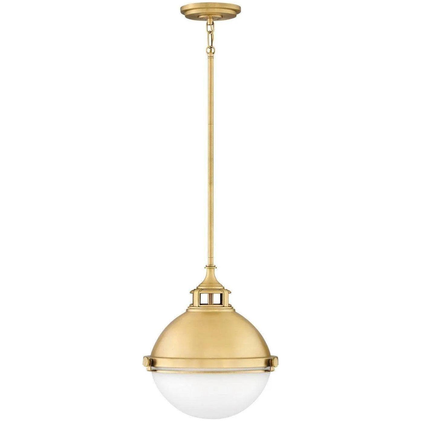 Hinkley Lighting - Fletcher 13-Inch Pendant - 4834SA - Canada Light Shop