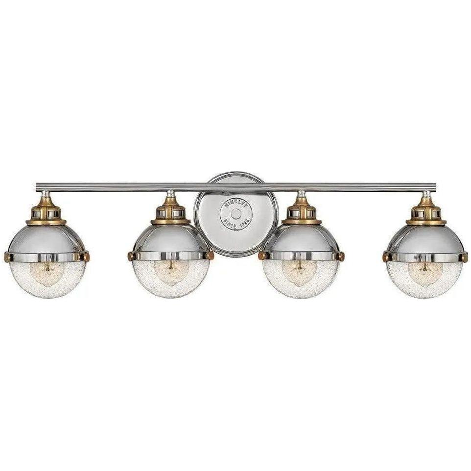 Hinkley Lighting - Fletcher 32-Inch Four Light Bath - 5174PN - Canada Light Shop