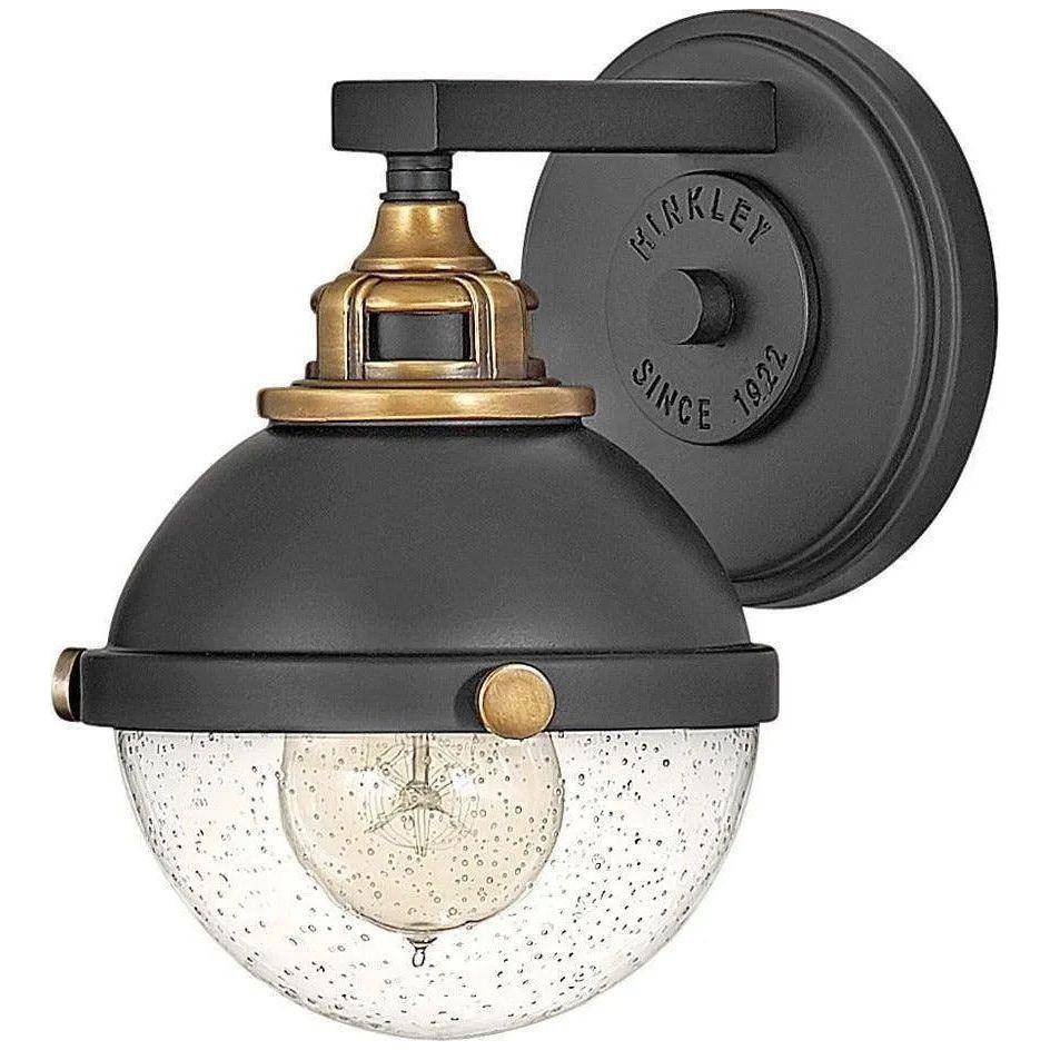 Hinkley Lighting - Fletcher 9-Inch Single Vanity - 5170BK - Canada Light Shop