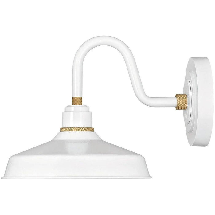 Hinkley Lighting - Foundry Classic 10-Inch Outdoor Wall Mount - 10231GW - Canada Light Shop