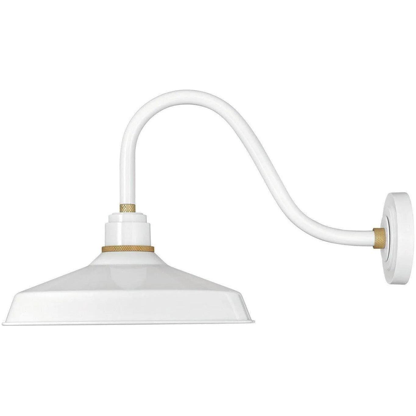 Hinkley Lighting - Foundry Classic 16-Inch Outdoor Wall Mount - 10443GW - Canada Light Shop